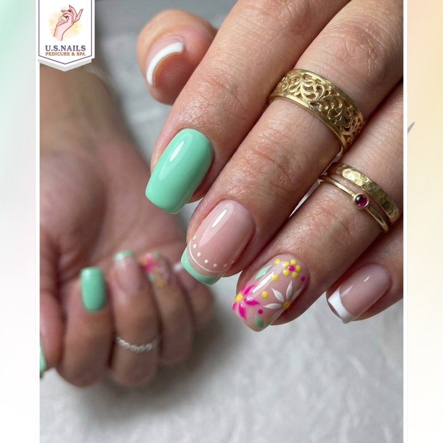 US Nails & Spa Pedicure